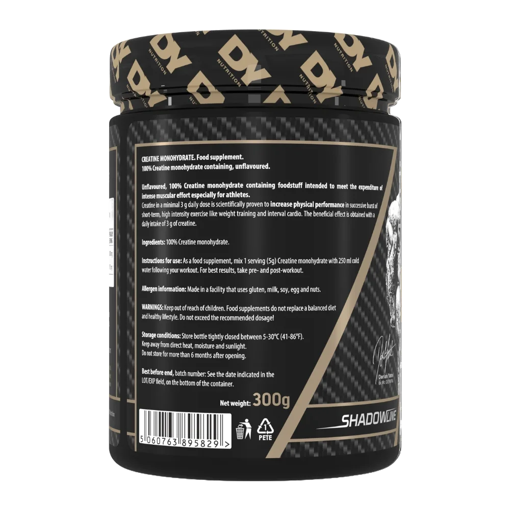 Dy Nutrition, Creatine Monohydrate, 300g, 60 Serving
