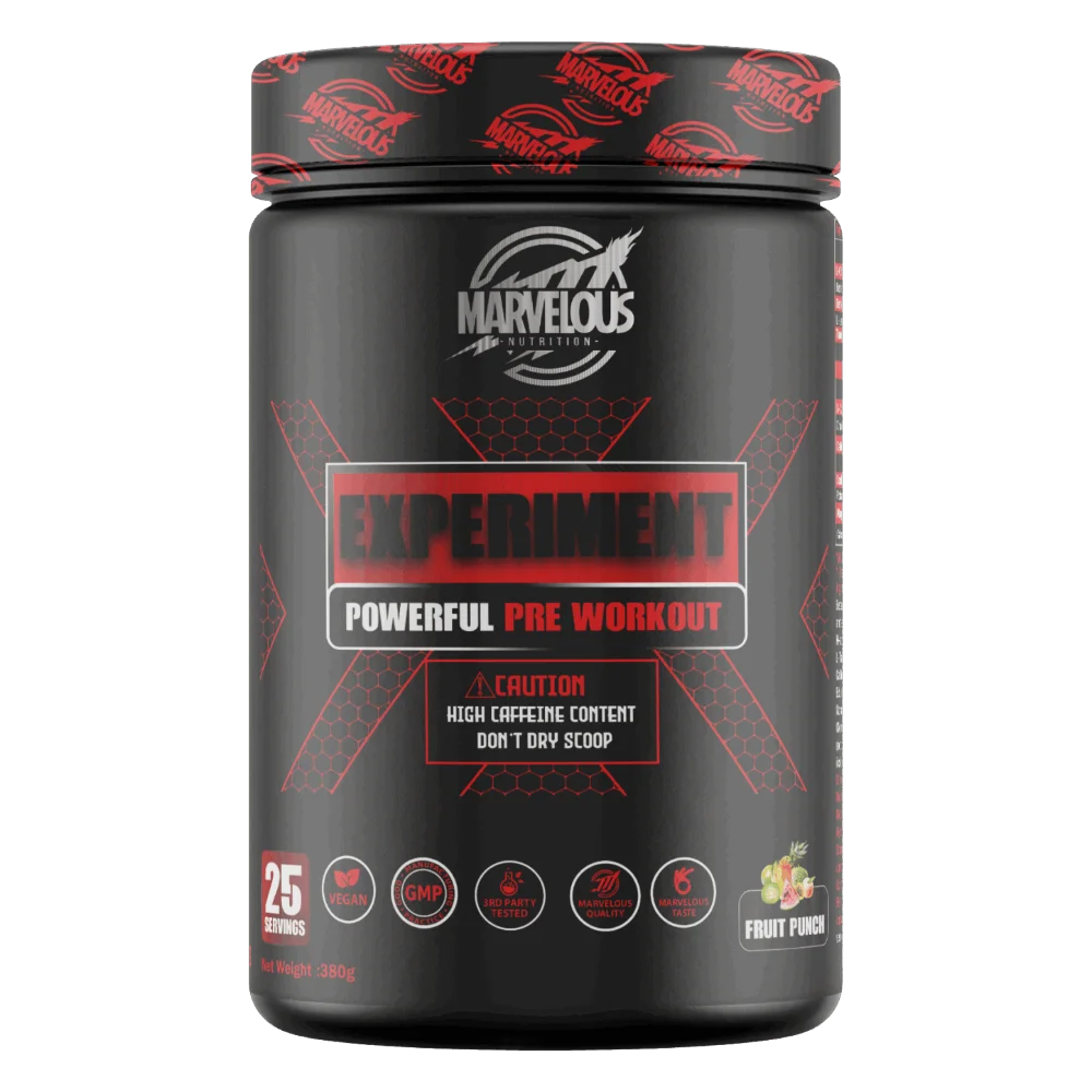 Marvelous Nutrition, Experiment Pre-Workout, 480g, 25 Servings