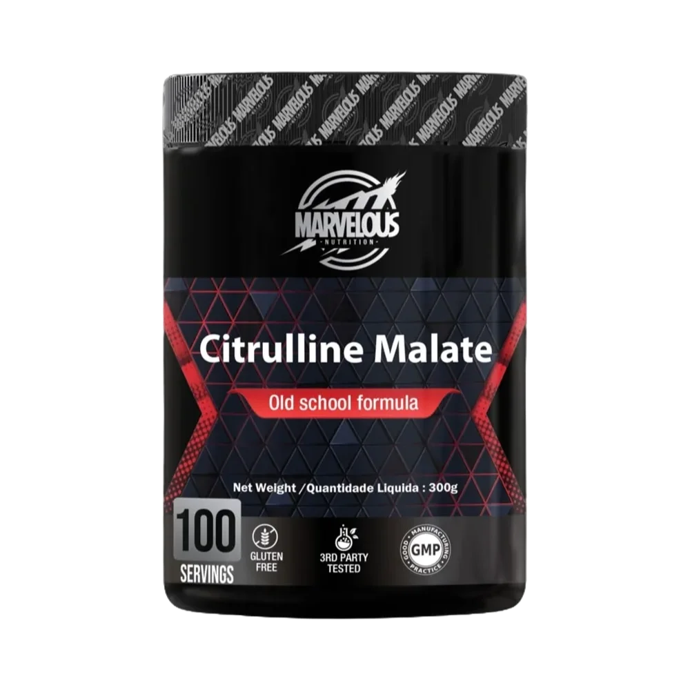 Marvelous Nutrition, Citrulline Malate, 300g, 100 Serving