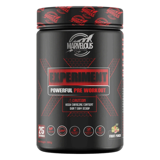 Marvelous Nutrition, Experiment Pre-Workout, 480g, 25 Servings